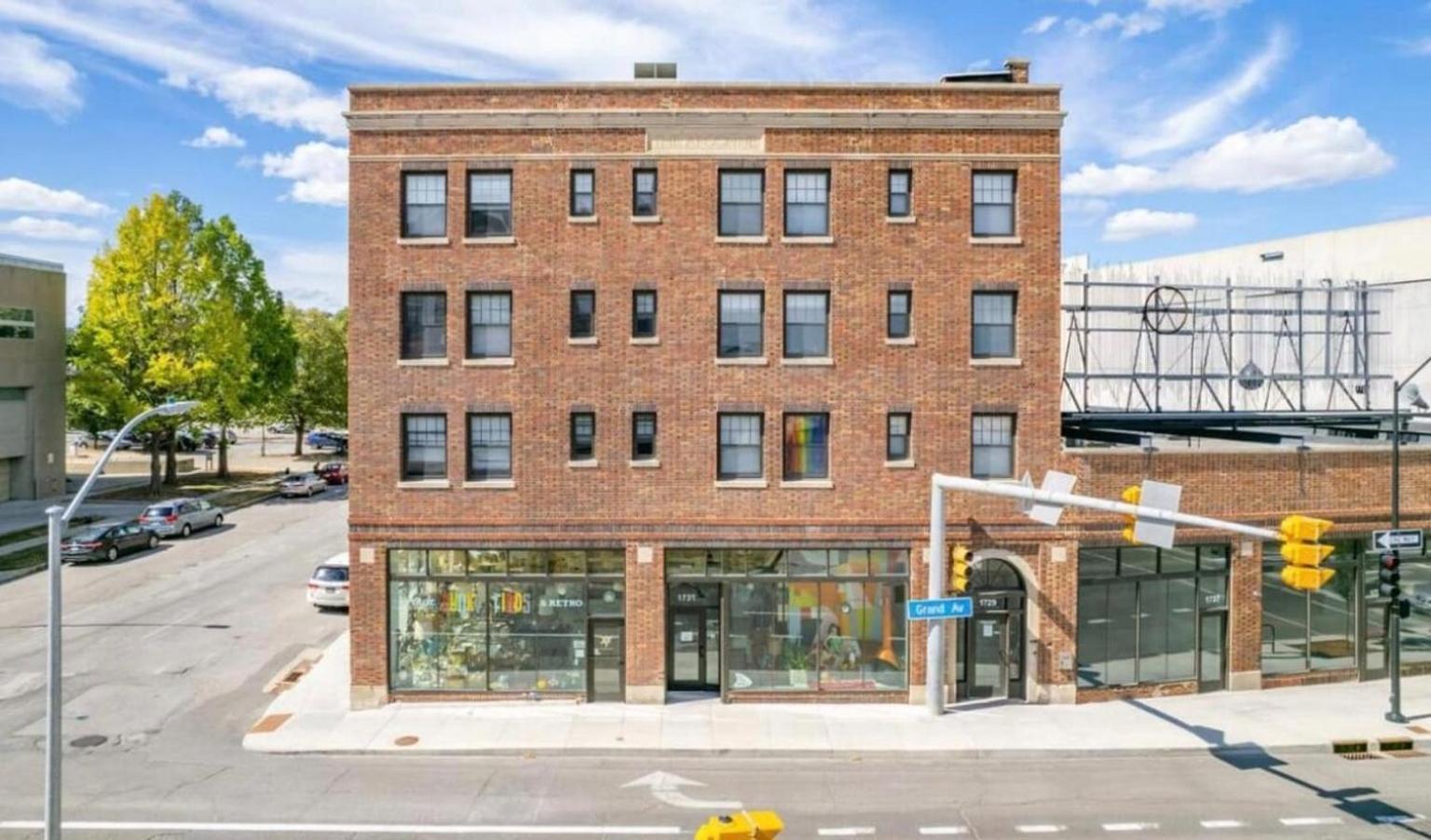Quiet 1 Bed Studio Heart Of Downtown デモイン エクステリア 写真